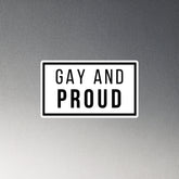 Gay And Proud Magnet